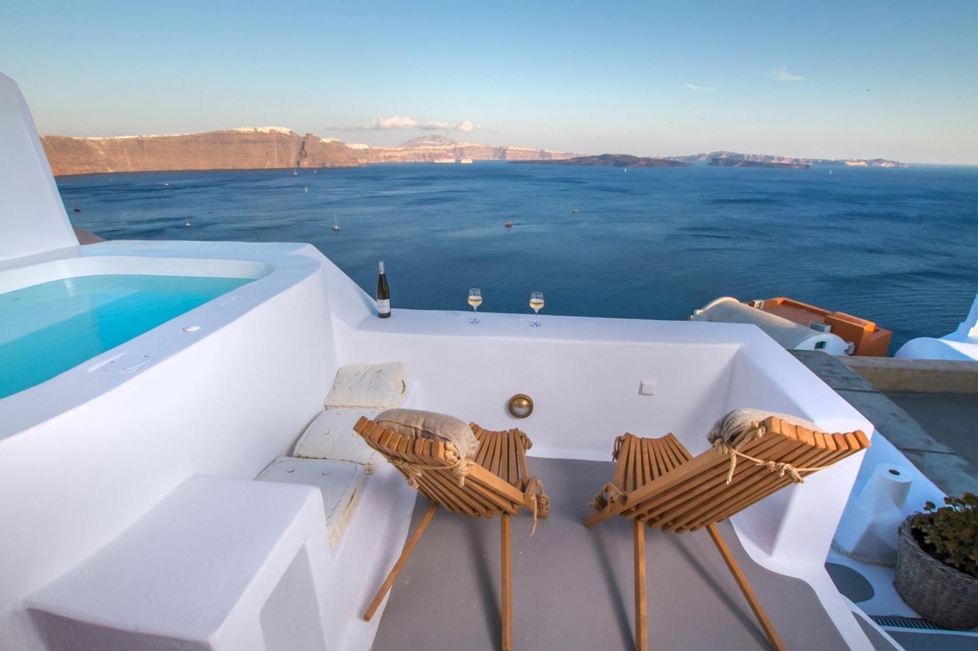 Hector Cave House Villa Oia  Ngoại thất bức ảnh